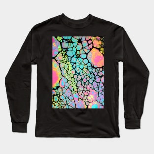 Psychedelic Cells - Acrylic Swipe Long Sleeve T-Shirt